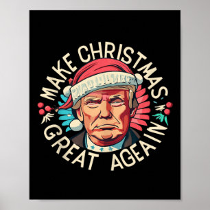 Poster Trump Torna Excelente de Natal Novamente Vencedor