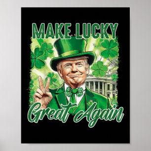 Poster Trump Torna Excelente do Dia de São Patrício Novam