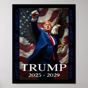 Poster Trump Torna o Excelente da América novamente 2025