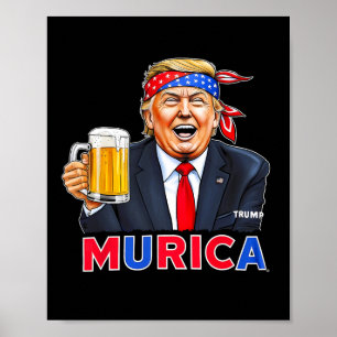 Poster Trump Torne O Excelente De 4 De Julho Novamente Be