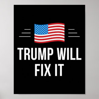 Poster Trump Vai Corrigi-Lo -