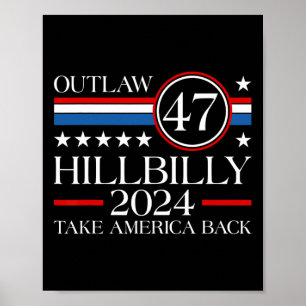 Poster Trump Vance 2025 Donald Trump J.d. Vance Proibir U