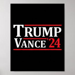 Poster Trump Vance 24 Trump 2024