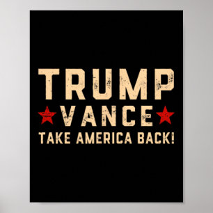 Poster Trump Vance (frente e por Byck) Vai Precisar de um