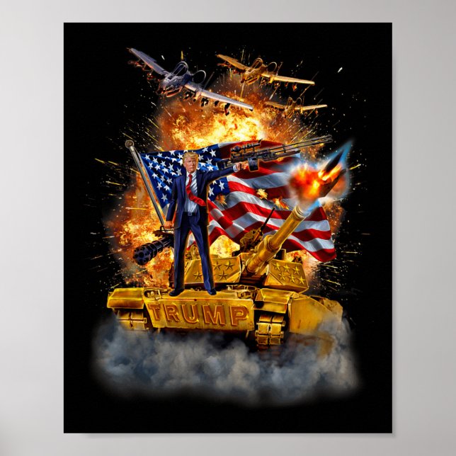 Poster Trump Won Supera 2025 (Frente)