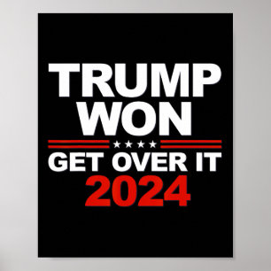 Poster Trump Won Supera O Segundo Mandato Trump 2024