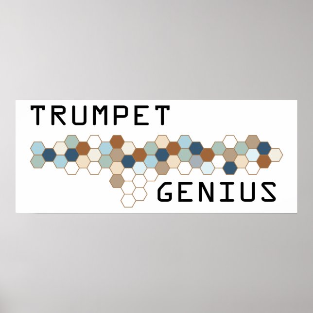 Poster Trumpet Genius (Frente)
