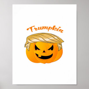 Poster Trumpkin Clássico - Paródia Política