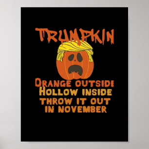 Poster Trumpkin Dentro joga fora do clássico de novembro