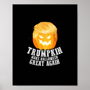 Poster Trumpkin Faz Excelente De Halloween De Novo Figuri