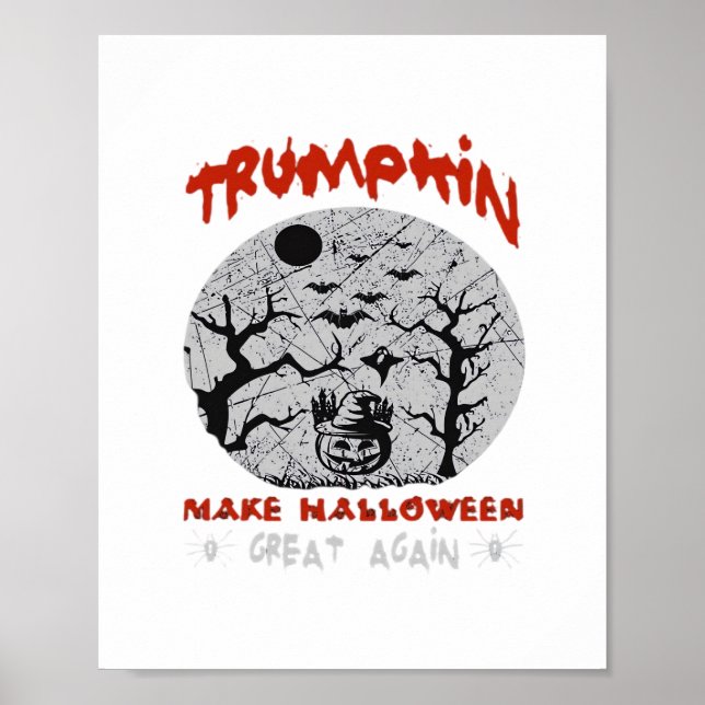 Poster Trumpkin Halloween (Frente)