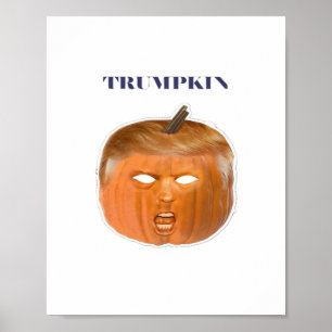 Poster Trumpkin Halloween Mask Classic