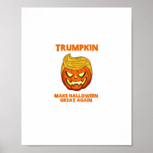 Poster Trumpkin Nos Eua Torna O Excelente De Halloween No