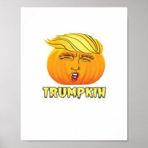 Poster Trumpkin - Pumpkin Assustador