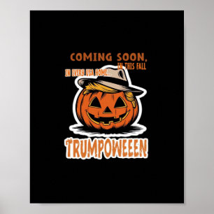 Poster Trumpkin Pumpkin do Donald - Clássico do Halloween