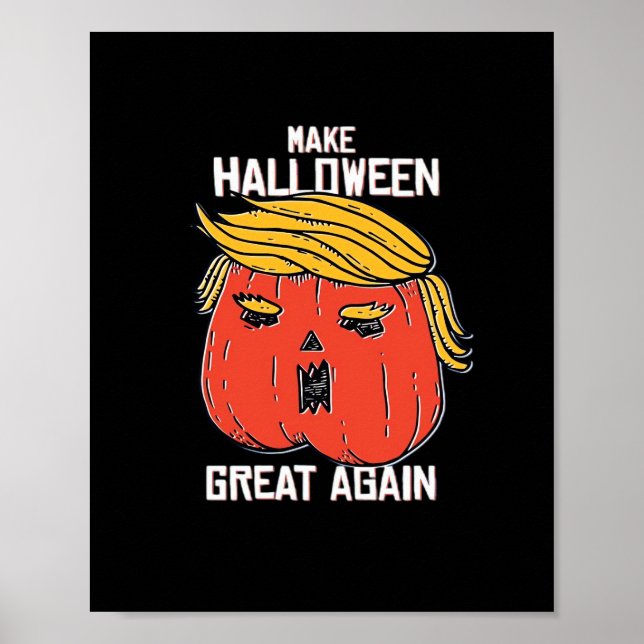 Poster Trumpkin Torna O Excelente De Halloween Clássico D (Frente)