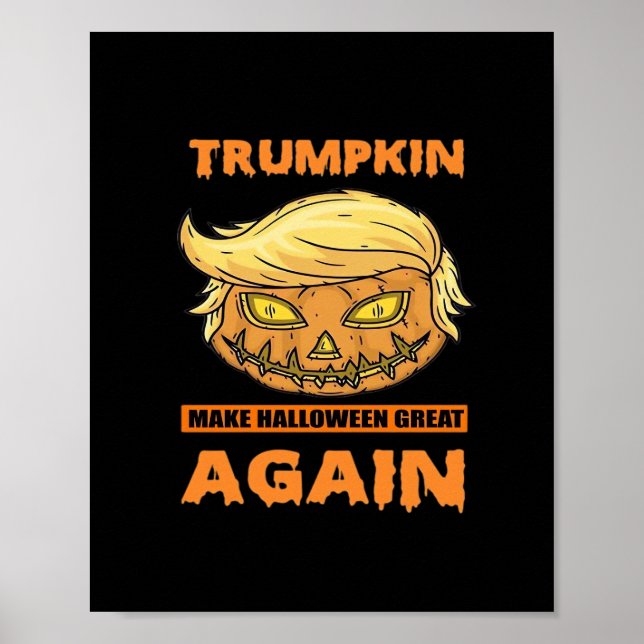 Poster Trumpkin Torna O Excelente De Halloween Mais Engra (Frente)