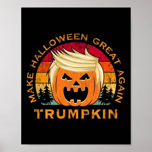Poster Trumpkin Torna O Excelente De Halloween Novamente  (Frente)