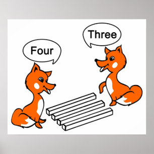 Poster Truque de ilusão Óptica