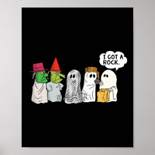 Poster Truque Divertido Ou Trate O Fantasma De Halloween 