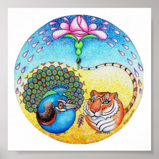 Póster 'Trust' Peacock e Tiger