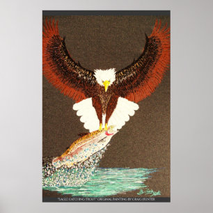 Póster truta de captura egale