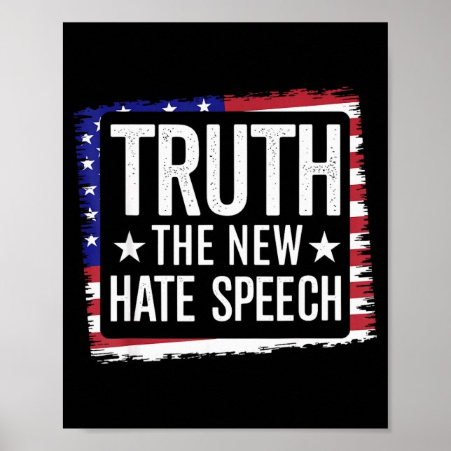 Poster Truth The New Hate Speech Against Dei Litical Corr (Frente)