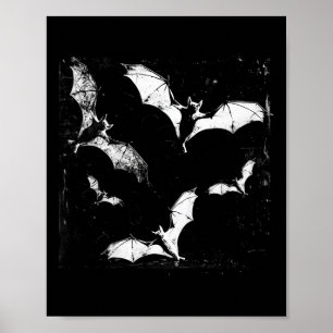 Poster Ts Vampire Horror Spooky Art Halloween Gótico Alt