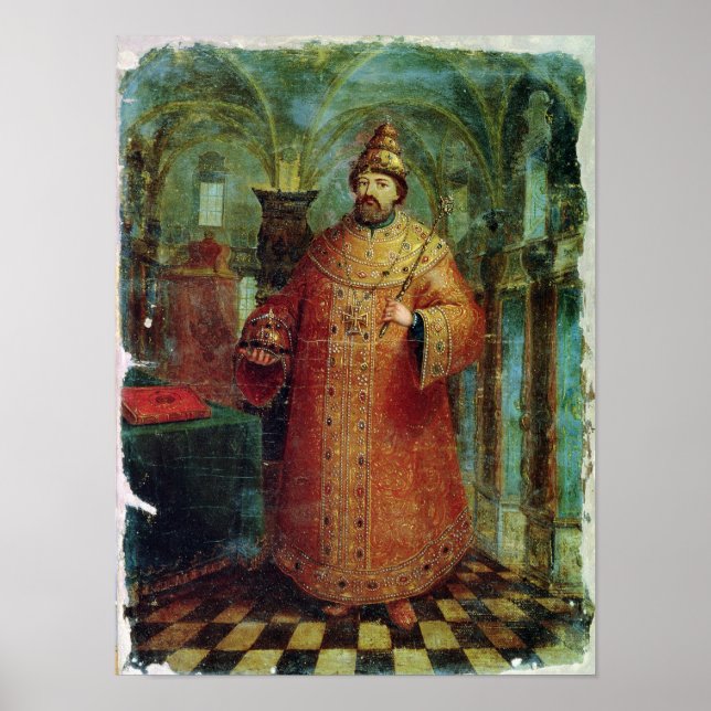 Poster Tsar Ivan Alexeevich V (Frente)