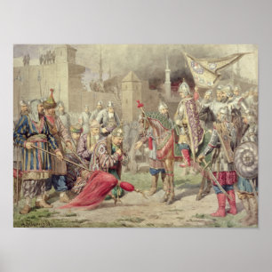 Poster Tsar Ivan IV Vasilyevich o terrível