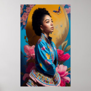 Poster Tsonga princess portrait