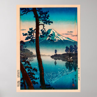 Poster Tsuchiya Koitsu – Fuji from Tago Bay