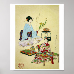 Poster Tsukioka Yooshi - Os Cinco Festivais Sazonais Stic