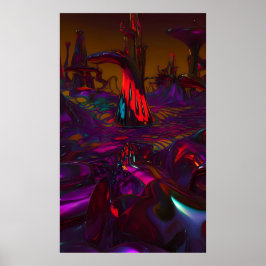 Poster Tsunami Regenerativo de Criação - Ken Gage Art