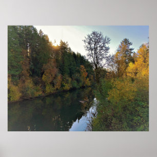 Poster Tualatin River, Oregon