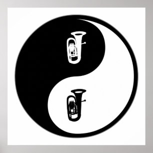 Póster Tuba de Yin Yang