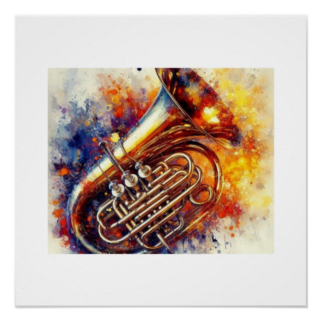 Póster Tuba Vibrante,  (Frente)