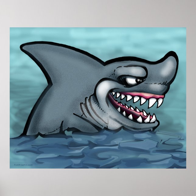 Poster Tubarão (Frente)