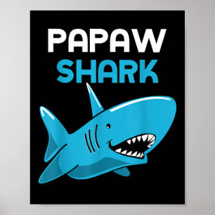 Poster Tubarão do Papai Legal Divertido Família