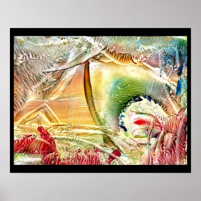 Póster Tubarões Ridden (Frente)