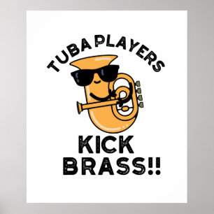 Poster Tubistas Chutam Brass Piada Divertida de Música