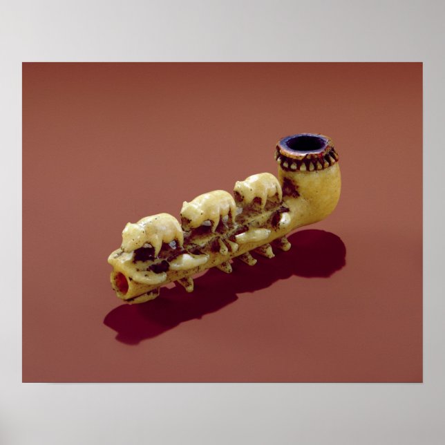 Poster Tubo de Korvack com Ursos Polares Esculpidos (Frente)