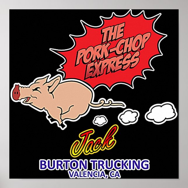 Poster Tubo pork Chop Express (Frente)