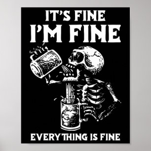 Poster Tudo Bem, Tudo Muito Bem Fora De Halloween Costum