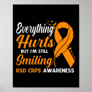 Poster Tudo dói. Ainda estou sorrindo Rsd Crps Awaren