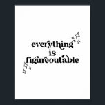 Poster Tudo É Fonte Retroativa De Vintage Com Figurança<br><div class="desc">Tudo É Fonte Retroativa De Vintage Com Figurança</div>