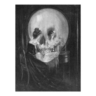 Póster Tudo é Vanity, por Charles Allan Gilbert