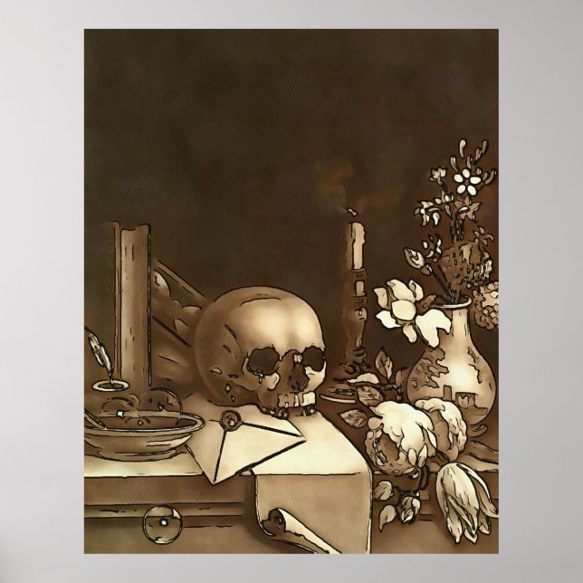 Poster Tudo Na Arte Negra Da Vanity (Frente)