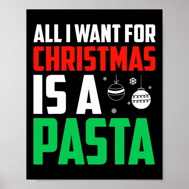 Poster Tudo O Que Eu Quero É Uma Comida Rápida Do Xmas (Frente)