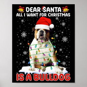 Poster Tudo O Que Eu Quero Para O Natal É O Cachorro Do C